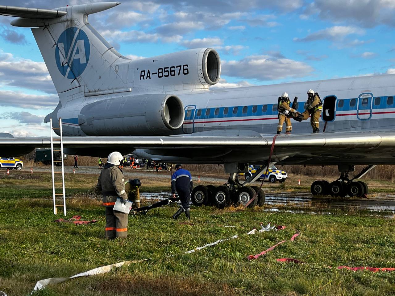 В Международном аэропорту Владивосток отработали  действия в чрезвычайной ситуации