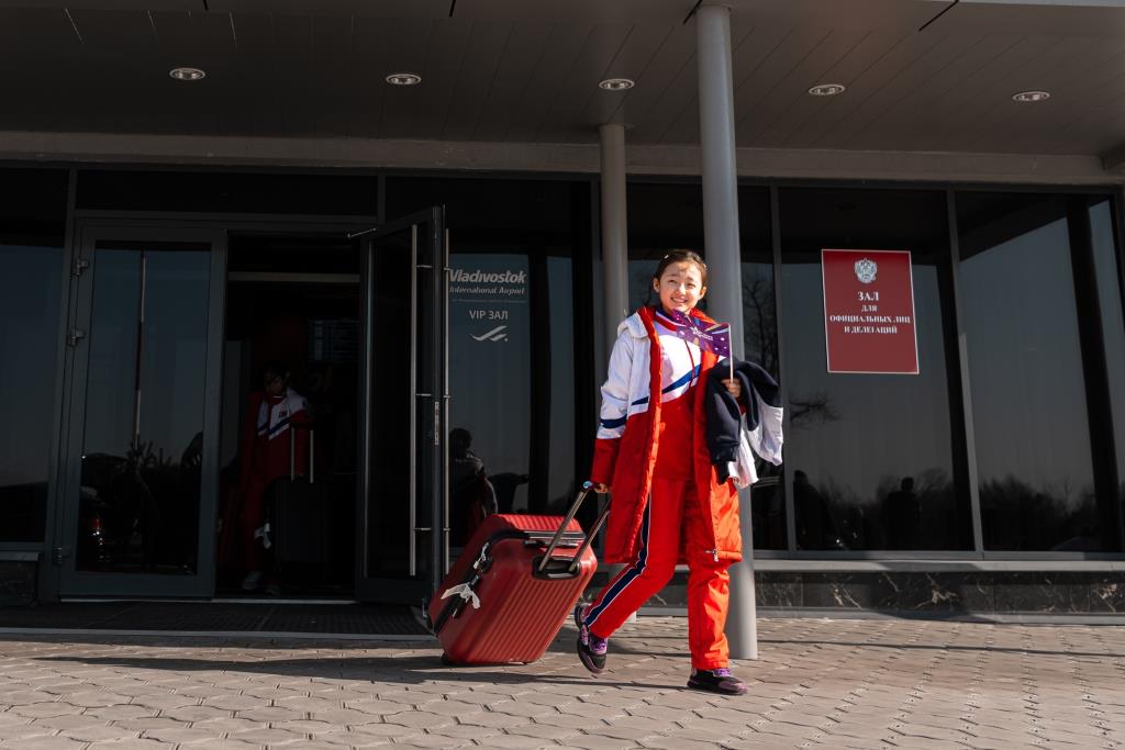 Международный аэропорт Владивосток встречает гостей и участников спортивных игр «Дети Приморья»