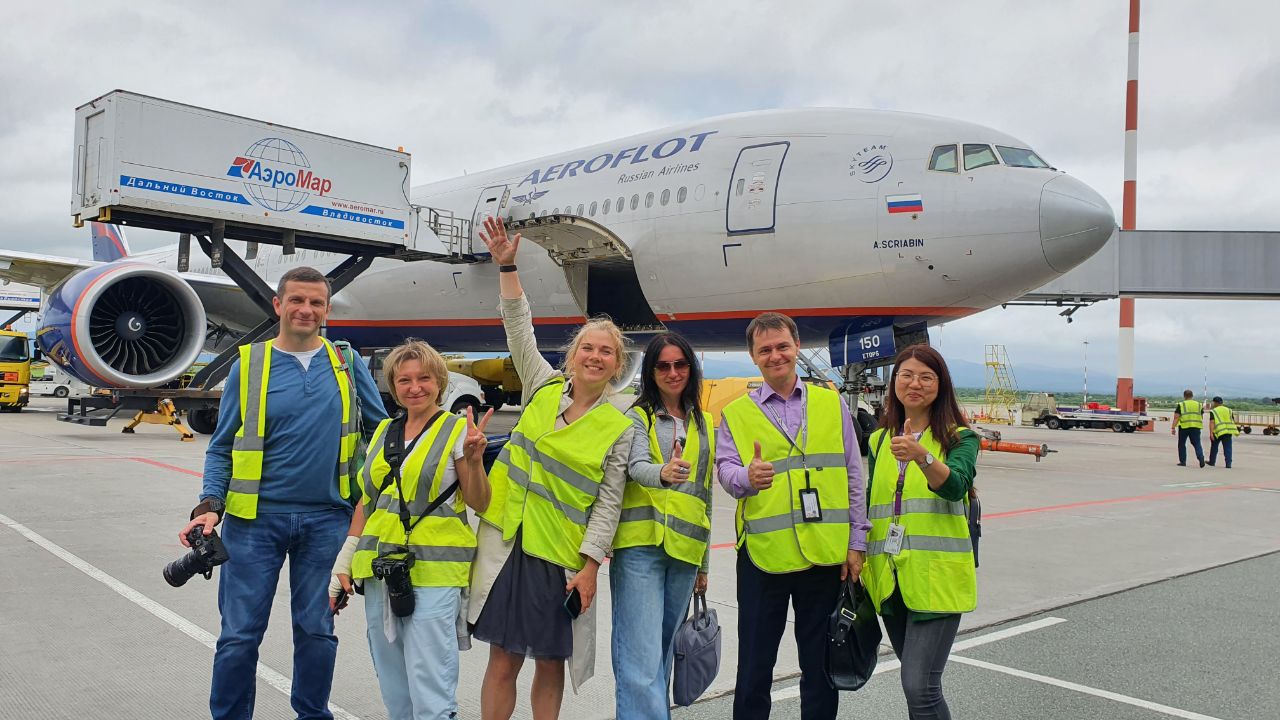 Международный аэропорт Владивосток встретил первых туристов в рамках программы субсидированных поездок